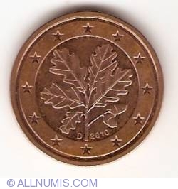 Image #2 of 2 Euro Cent 2010 D