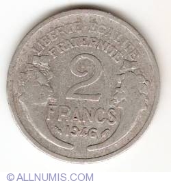 Image #1 of 2 Francs 1946