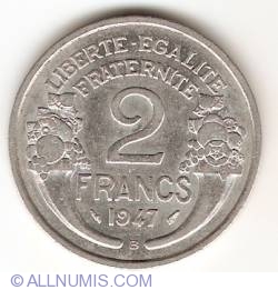Image #1 of 2 Francs 1947 B