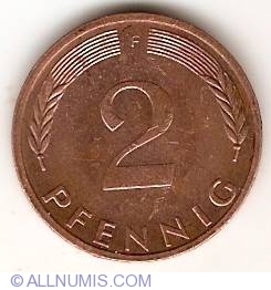 2 Pfennig 1976 F