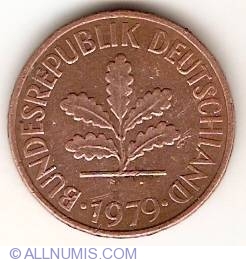 Image #2 of 2 Pfennig 1979 G