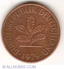 Image #2 of 2 Pfennig 1979 J