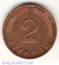 Image #1 of 2 Pfennig 1986 J