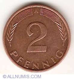 2 Pfennig 1996 A