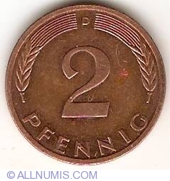 2 Pfennig 1996 D