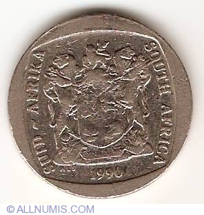 2 Rand 1990, Republic (1981-1990) - South Africa - Coin - 15358