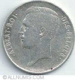 Image #2 of 1 Franc 1912 Belges
