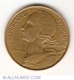 Image #2 of 20 Centimes 1973