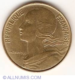 Image #2 of 20 Centimes 1994 (Albina)