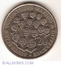 20 Cents 2003 - Australian Volunteers