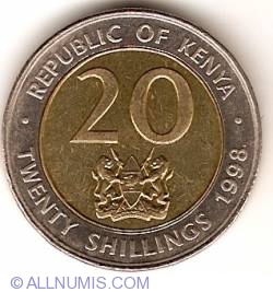 Image #1 of 20 Shillings 1998