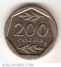 200 Pesetas 1987