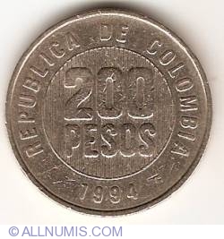 Image #1 of 200 Pesos 1994