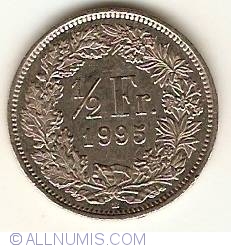 Image #1 of 1/2 Franc 1995