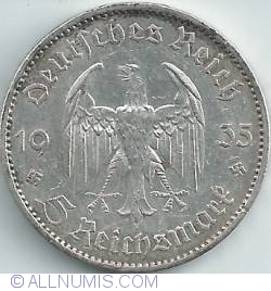 5 Reichsmark 1935 A