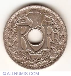 Image #2 of 25 Centimes 1920