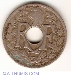 Image #2 of 25 Centimes 1922