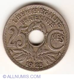 Image #1 of 25 Centimes 1925
