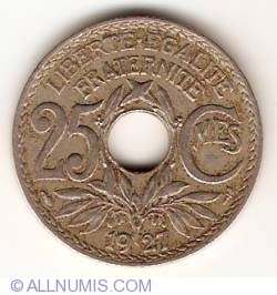Image #1 of 25 Centimes 1927