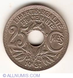 Image #1 of 25 Centimes 1931