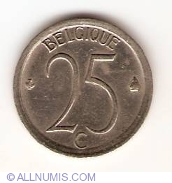 25 Centimes 1970 (Belgique)