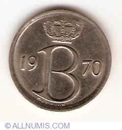25 Centimes 1970 (Belgique)