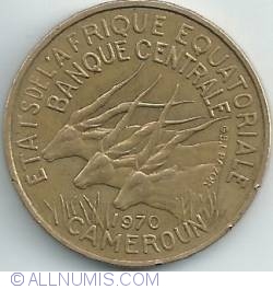 Image #2 of 25 Francs 1970
