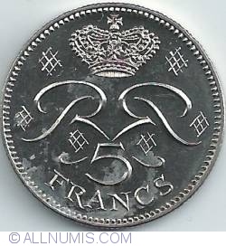 Image #1 of 5 Francs 1982