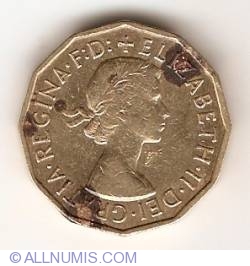 Image #2 of 3 Pence 1954