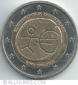 2 Euro 2009 F - 10th Anniversary Of Economic And Monetary Union