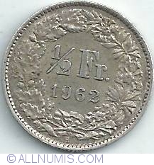 Image #1 of 1/2 Franc 1962