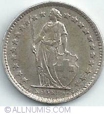 1/2 Franc 1962