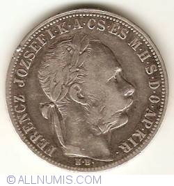 Image #2 of 1 Forint 1882