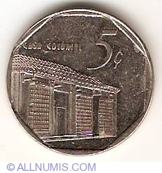 Image #1 of 5 Centavos 1998
