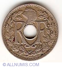Image #2 of 5 Centimes 1922