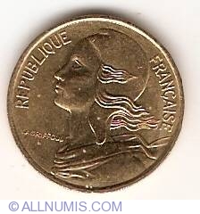 Image #2 of 5 Centimes 1991