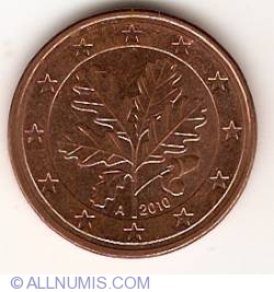 Image #2 of 5 Euro Cent 2010 A