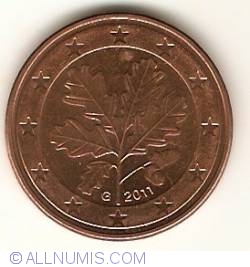 Image #2 of 5 Euro Cent 2011 G