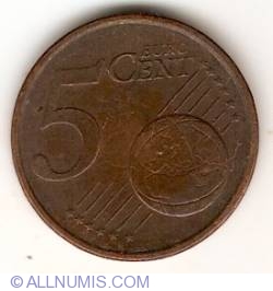 Image #1 of 5 Euro Cent 2005 G