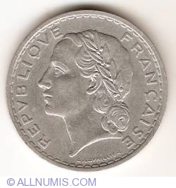 Image #2 of 5 Francs 1950