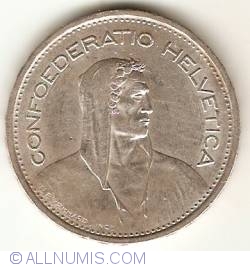 Image #2 of 5 Francs 1954
