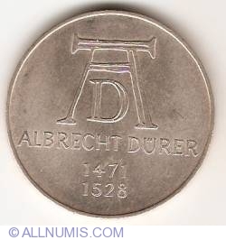 Image #2 of 5 Mark 1971 D - 500th birth anniversary of Albrecht Durer