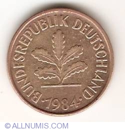 Image #2 of 5 Pfennig 1984 D