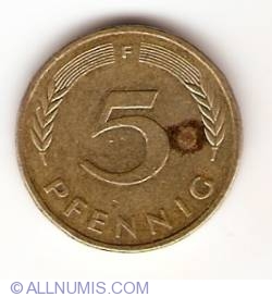 Image #1 of 5 Pfennig 1987 F