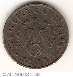 Image #2 of 5 Reichspfennig 1942 A