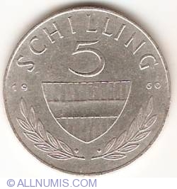 5 Schilling 1960