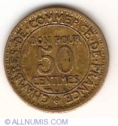 50 Centimes 1922