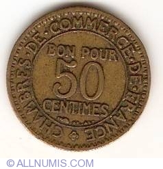50 Centimes 1925 - 2 Deschis
