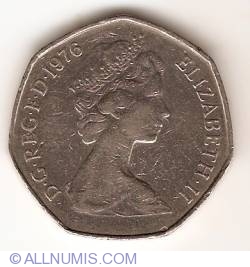 50 New Pence 1976