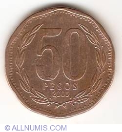 Image #1 of 50 Pesos 2005